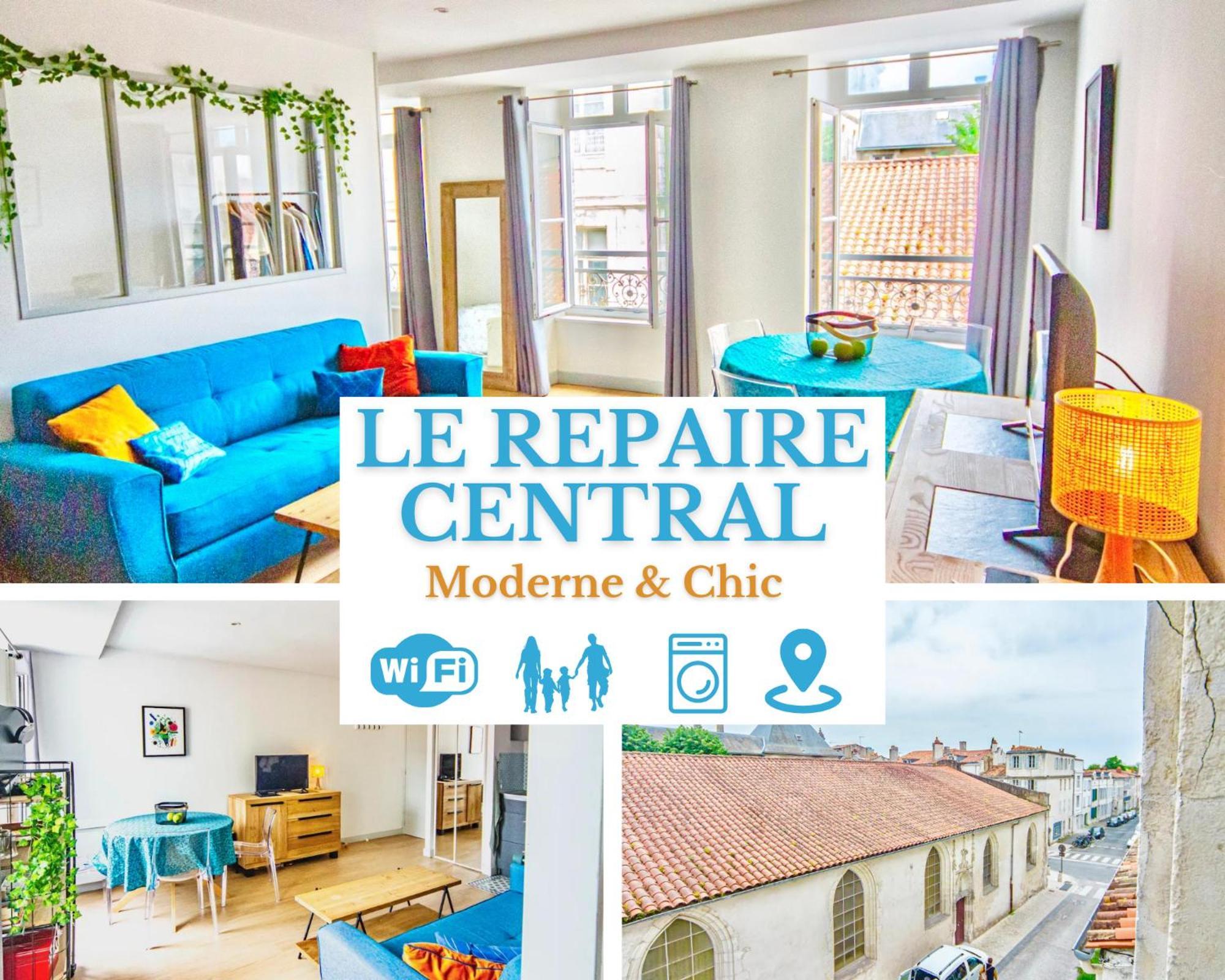Repaire Central - Chic & Moderne - Wifi Gratuit - Parfaitement Equipe - Centre-Ville Historique La Rochelle  Exterior foto